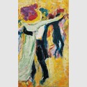 Emil Nolde: Tanz II, 1911, Gemälde. Copyright Nolde Stiftung Seebüll 